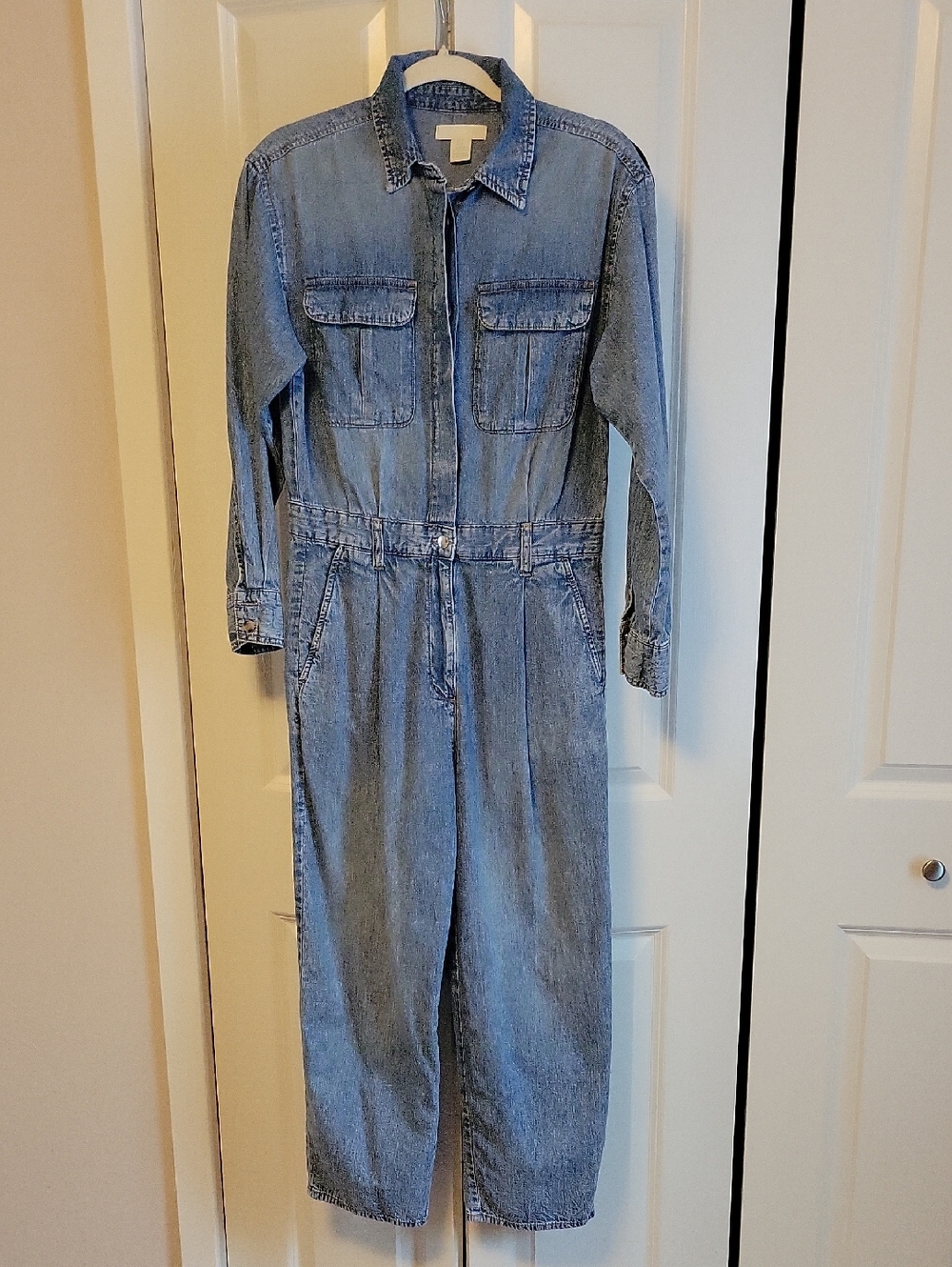 Denim Jumpsuit, Full Length